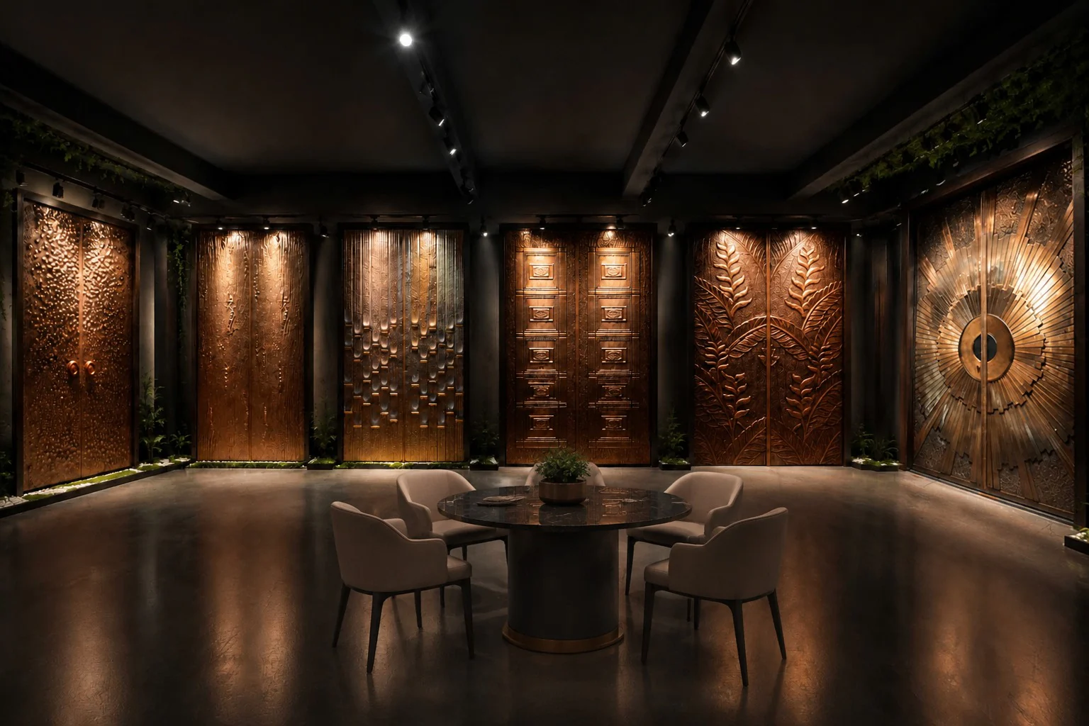 SHYDOOR copper door showroom