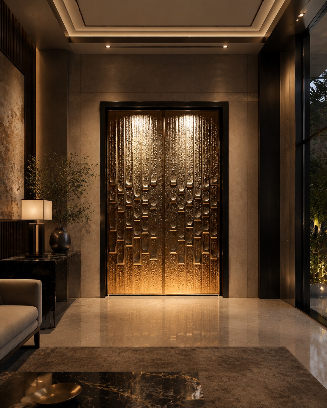 METAL Artistry copper entrance